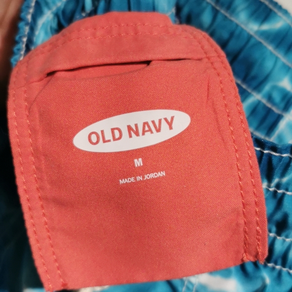 OLD NAVY | Swim Trunks, Blue Water Print - Picture 7 of 7